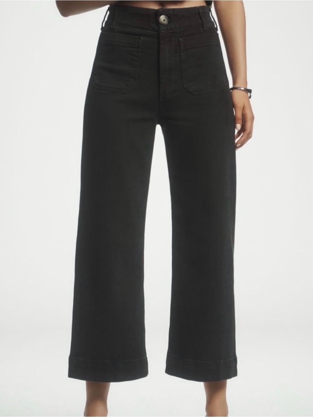 Anthropologie Maeve The Collette black Jean Pant size 30. - Picture 4 of 10